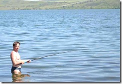 Рыбалка на озере Белое