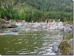 Катунские или Сёминские ванны - небольшие озёра рядом с Катунью